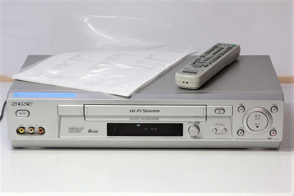 SONY SLV-NX11 VHSハイファイビデオデッキ cm3dmju