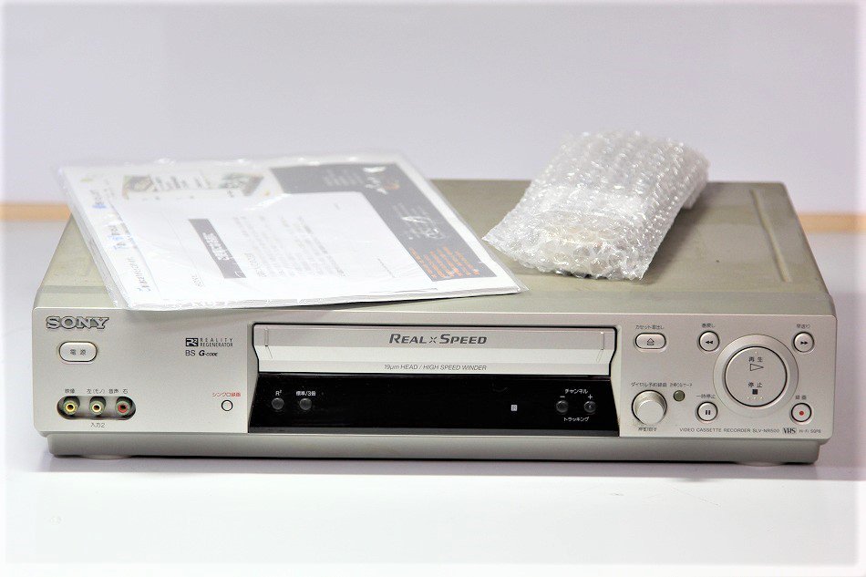 SLV-NR500｜SONY VHSビデオデッキ ソニー ｜中古品｜修理販売