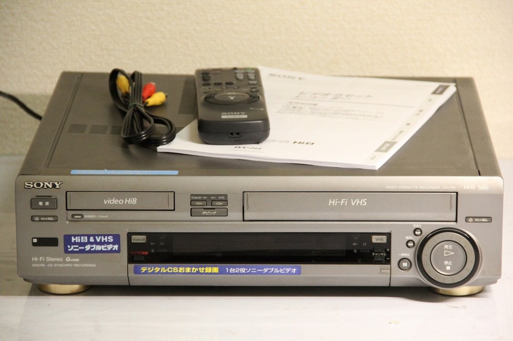 SONY WV-H5 VHSハイファイ／ステレオハイエイトビデオデッキ (premium 