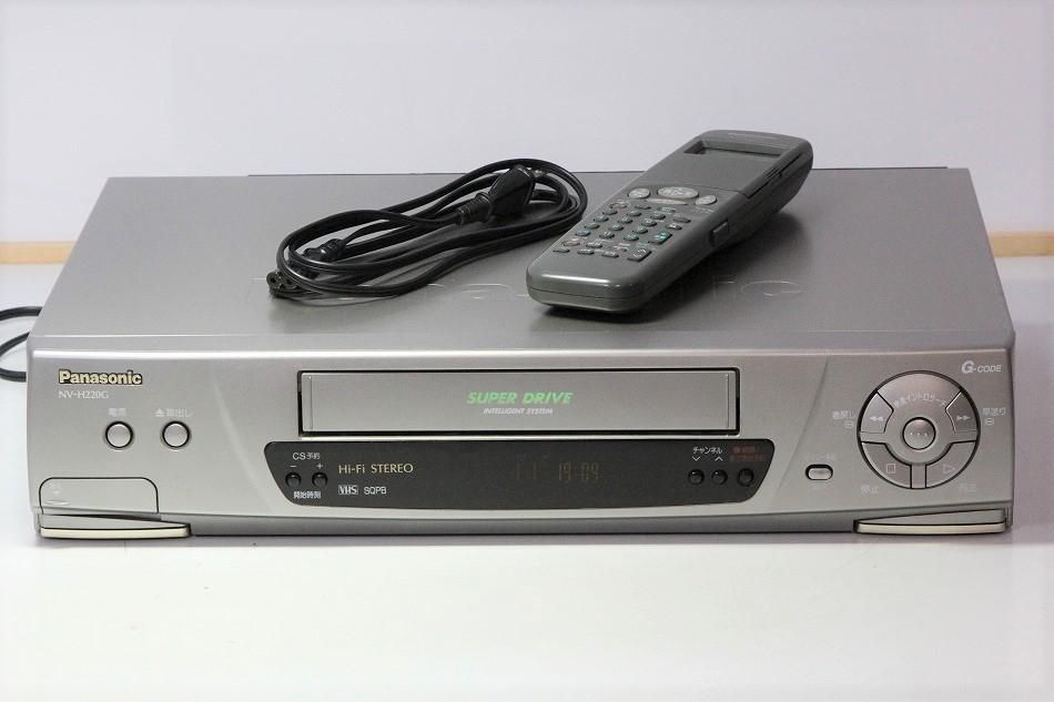 VHSビデオデッキ パナソニック NV-H220G rdzdsi3-