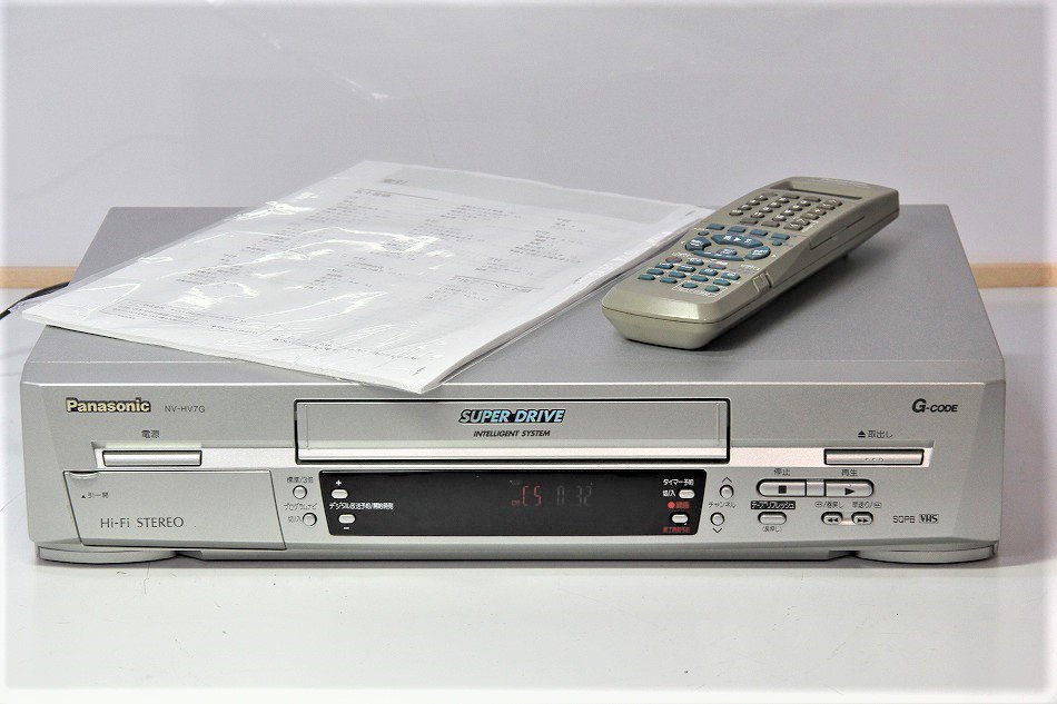 Panasonic VHS ビデオデッキ NV-HV7G