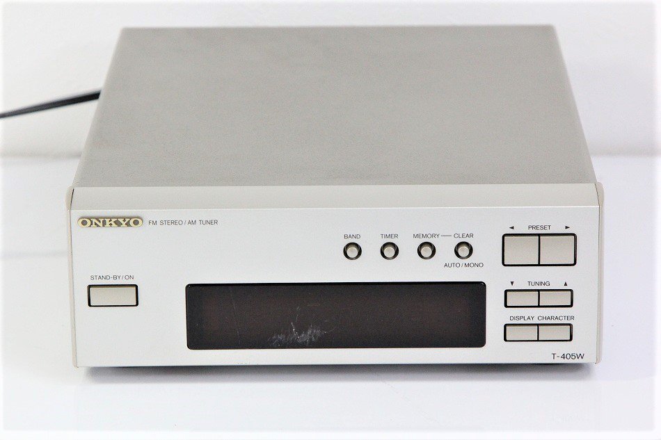 ★ONKYO T-466NⅡ FM/AMチューナーです。当時49000円60ｄＢ．外形寸法