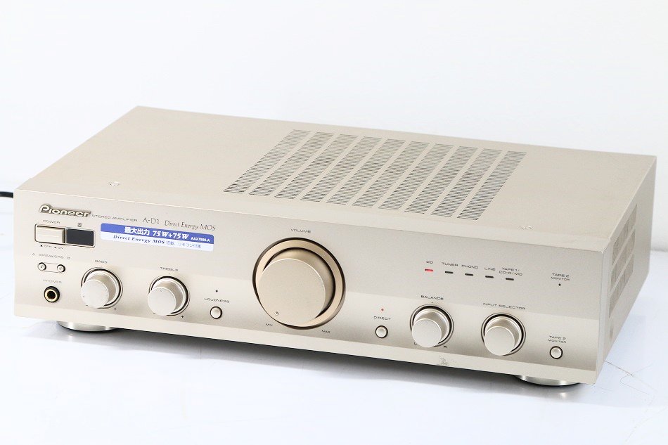 A-D1｜Pioneer ステレオプリメインアンプ ｜中古品｜修理販売｜サンクス電機