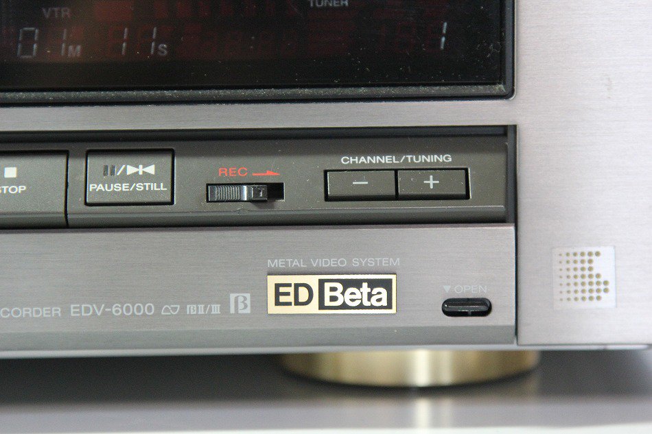 EDV-6000｜SONY ED Beta ビデオデッキ｜中古品｜修理販売｜サンクス電機