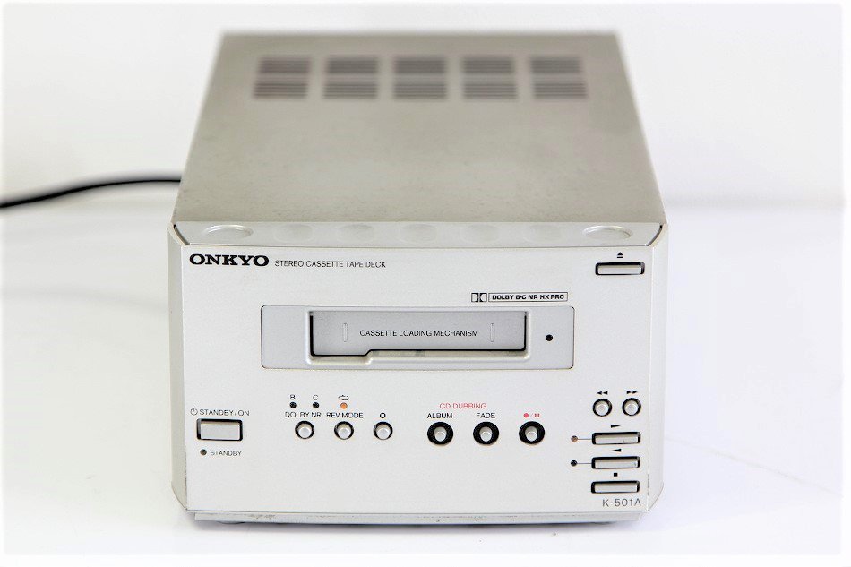 K-501A(S)｜ONKYO INTEC155 カセットデッキ メタルテープ対応 ドルビー
