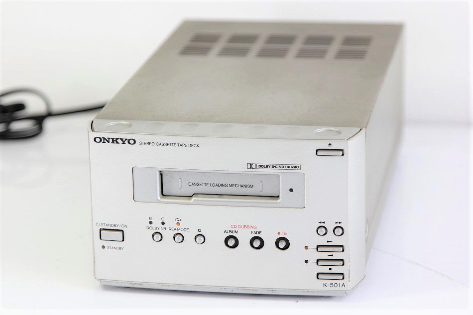 K-501A(S)｜ONKYO INTEC155 カセットデッキ メタルテープ対応 ドルビー ...