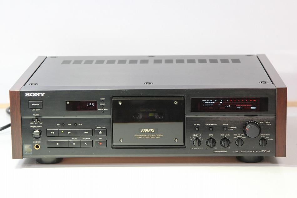 SONY カセットデッキ TC-K555ESL - www.toledofibra.com.br