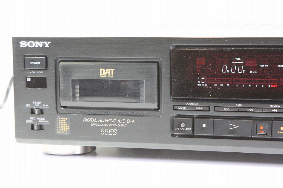 SONY ソニー DTC-55ES DATデッキ ジャンク 本体のみ 現状 - オーディオ機器
