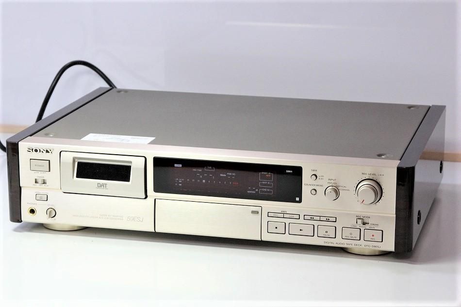 ジャンク SONY ソニー DEGITAL AUDIO TAPE DECK DAT デッキ DTC-59ES