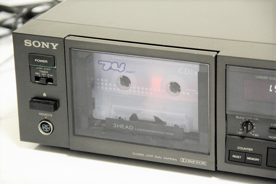 <br>SONY ソニー/カセットデッキ/TC-K555ESA/ピュアオーディオ/Bランク/75