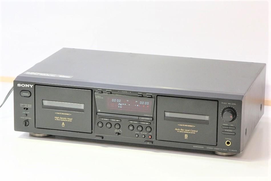 SONY TC-WE475 ツインリバースカセットデッキ | fermejeanrobertaudet.ca