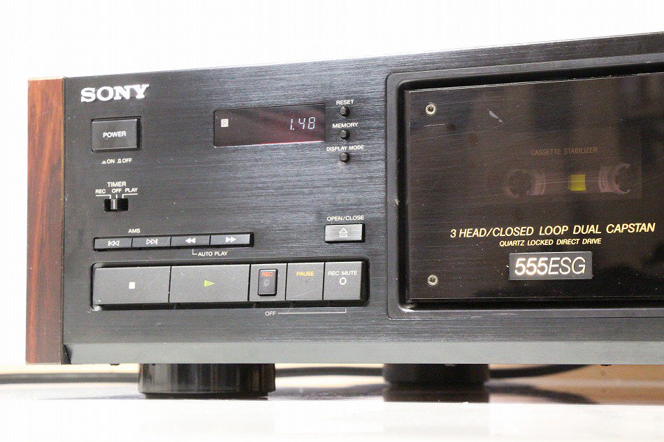 TC-K555ESG｜SONY ３HEAD カセットデッキ｜中古品｜修理販売｜サンクス電機