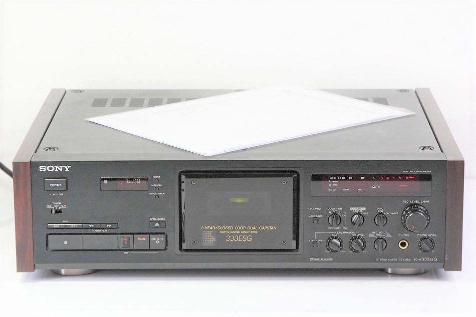 TC-K333ESG｜SONY ソニー 3ヘッド カセットデッキ｜中古品｜修理販売 