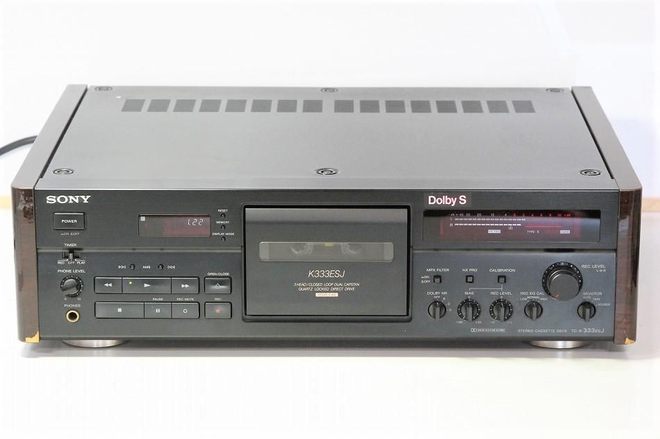 TC-K333ESJ｜SONY ソニー 3HEAD カセットデッキ ブラック｜中古品