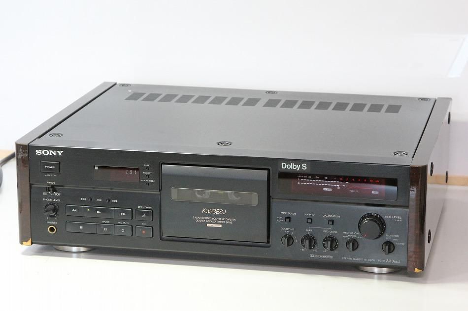 TC-K333ESJ｜SONY ソニー 3HEAD カセットデッキ ブラック｜中古品｜修理販売｜サンクス電機