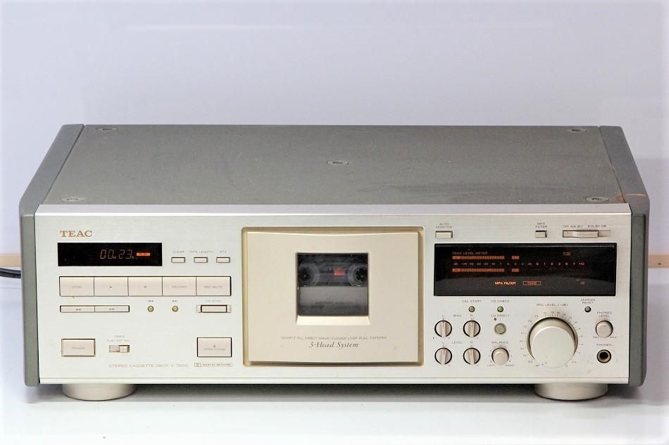 TEAC v-9ステレオカセットデッキ ジャンク扱い - その他