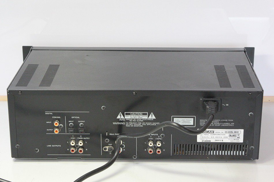 CC-222SLMK2｜TASCAM CDレコーダー/カセット 