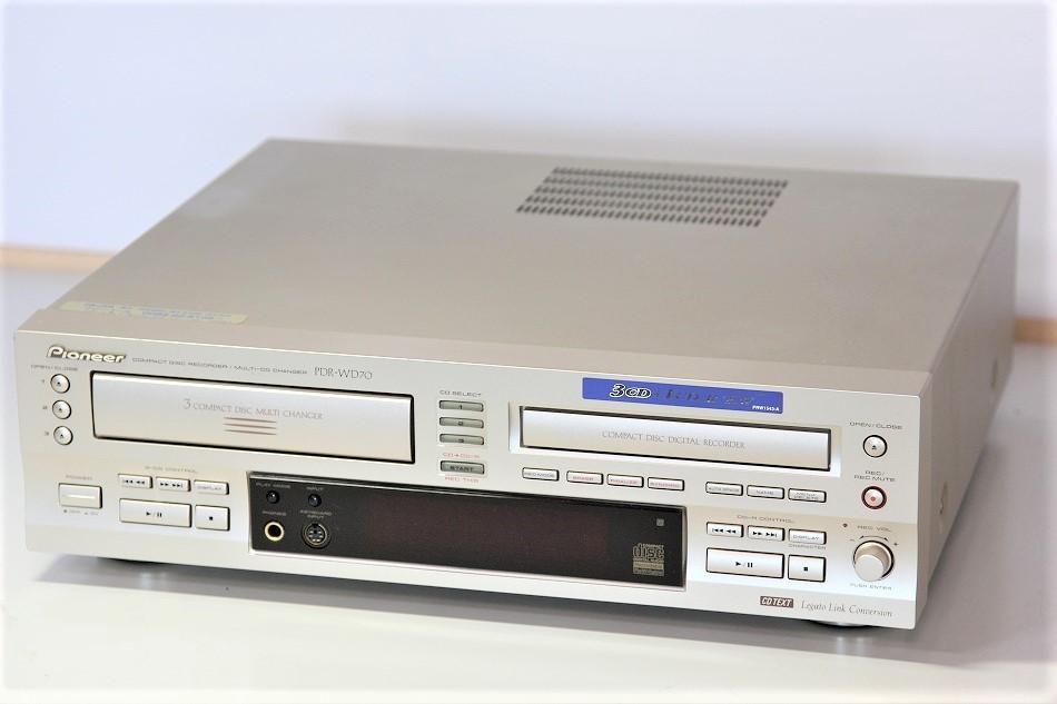 オーディオ機器Pioneer パイオニア 3CD/CDレコーダー PDR-WD70