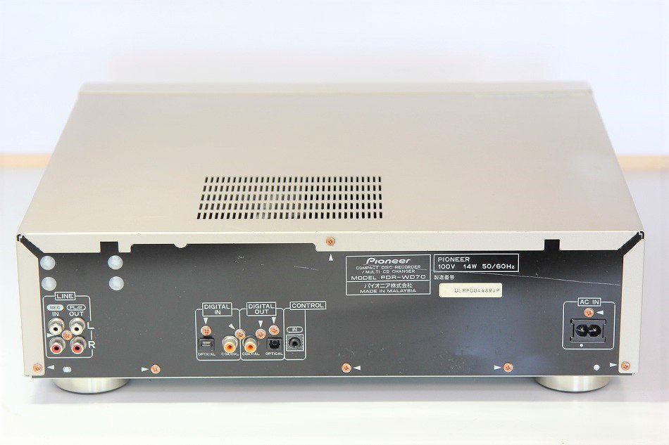 PDR-WD70｜｜Pioneer CD‐R/RWレコーダー 3枚CDチェンジャー搭載｜中古品｜修理販売｜サンクス電機