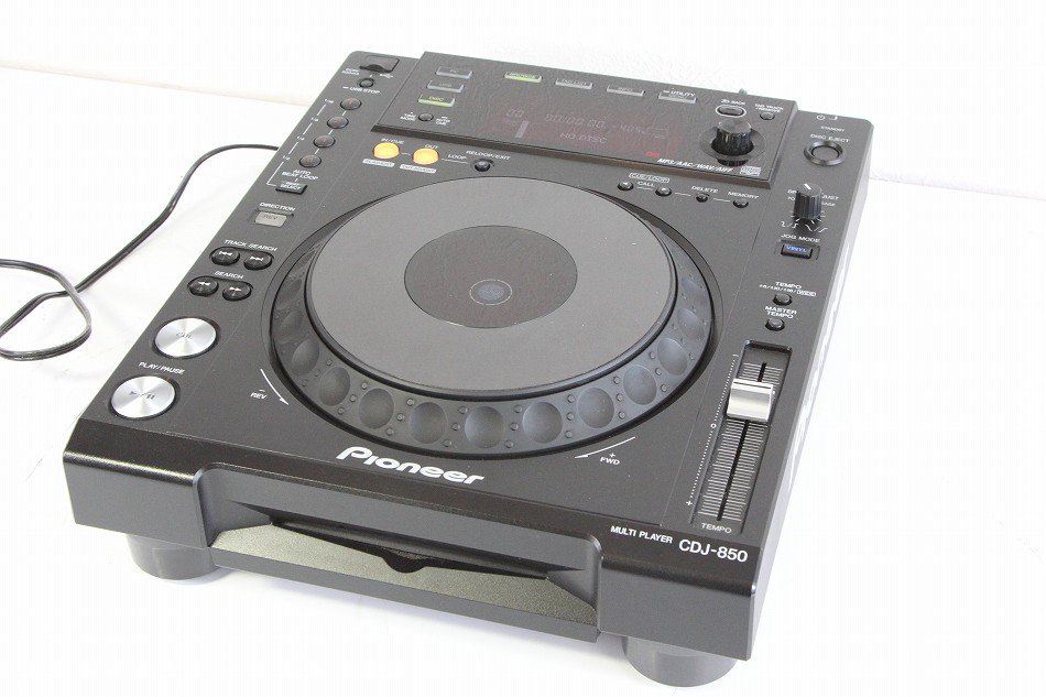 CDJ-850-K｜Pioneer DJ用CDプレーヤー ブラック ｜中古品｜修理販売 