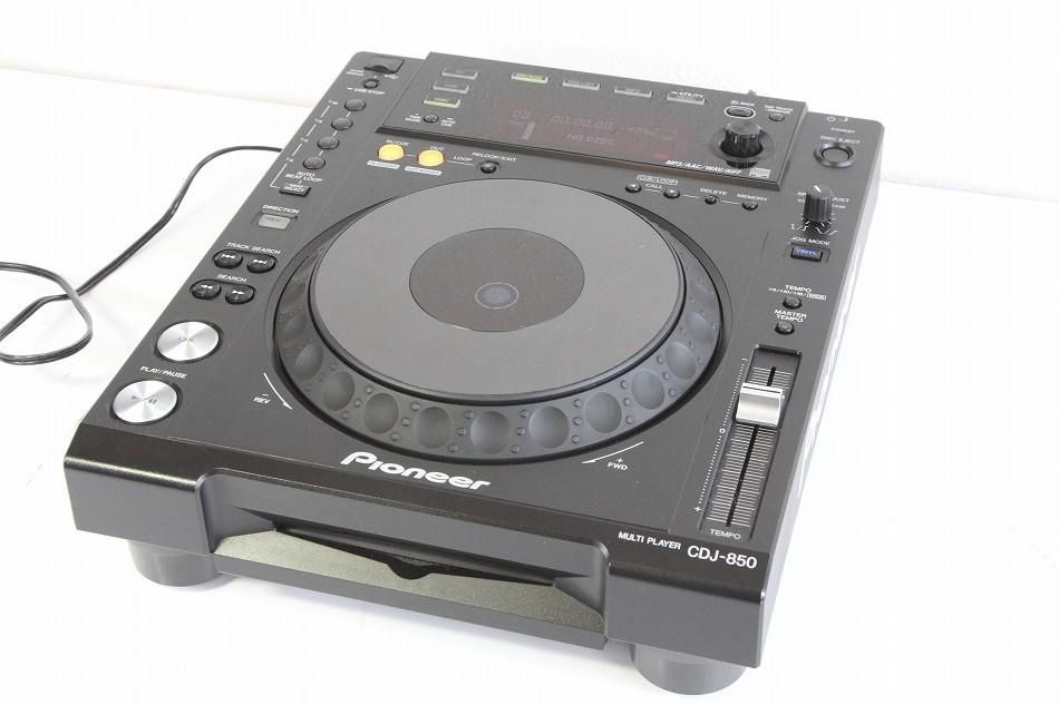 CDJ-850-K｜Pioneer DJ用CDプレーヤー ブラック ｜中古品｜修理