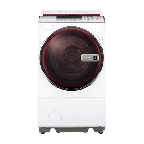 2010年製 シャープ 10kg ドラム式洗濯乾燥機 ES-V510-RL 消臭除菌 