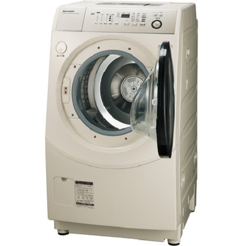 ES-V540-NL｜シャープ 9.0kg ドラム式洗濯乾燥機 【左開き】 ゴールド ...