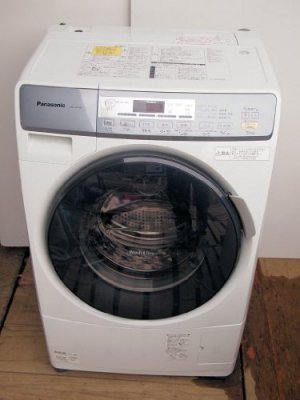 NA-VD100L-W｜パナソニック 6.0kg ドラム式洗濯乾燥機【左開き】（クリスタルホワイト）Panasonic「プチドラム」  ｜中古品｜修理販売｜サンクス電機