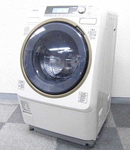 TW-200VF｜東芝 9.0kg ドラム式洗濯乾燥機【左開き】ハイブリッドドラム -C｜中古品｜修理販売｜サンクス電機