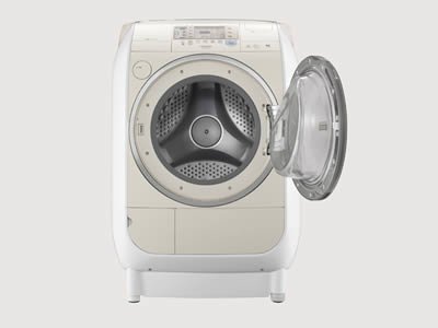 日立 風アイロン ドラム式洗濯機 BD-V2200 - 生活家電