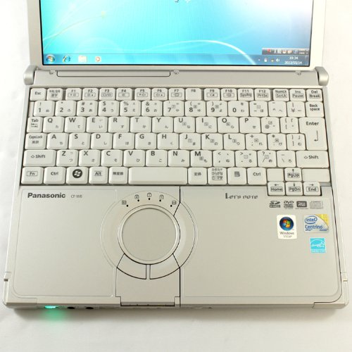 CF-W8｜Panasonic Let's note 【Core2Duo/2GB/160GB/DVDマルチ/12.1型