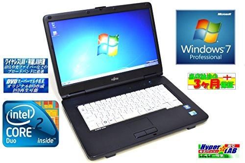 LIFEBOOK FMV-A8290｜中古ノートパソコン Windows7 富士通 FMV-A8290 Core2DUO P8700(2.53GHz)  15.6型HD液晶 無線 DVDマルチ｜中古品｜修理販売｜サンクス電機