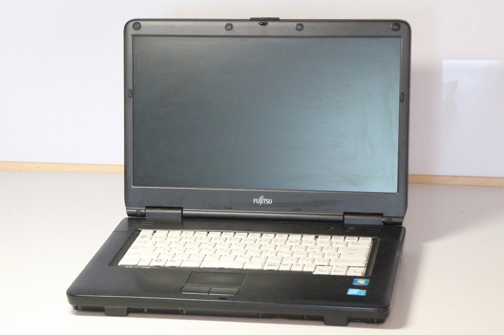 FMV-A8280｜中古ノートパソコン 富士通 【Windows7 Pro・ワード エクセル2007付き】｜中古品｜修理販売｜サンクス電機