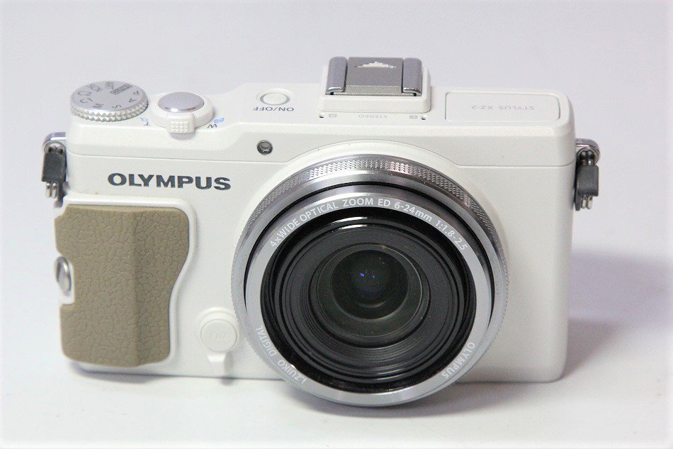 XZ-2 white｜OLYMPUS デジタルカメラ STYLUS XZ-2 1200万画素 裏面照射型CMOS F1.8-2.5レンズ ホワイト｜中古 品｜修理販売｜サンクス電機