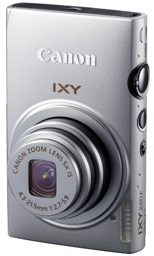 IXY220F(SL)｜Canon デジタルカメラ IXY 220F シルバー 光学5倍ズーム
