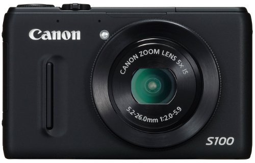 PSS100(BK)｜Canon デジタルカメラ PowerShot S100 ブラック 1210万