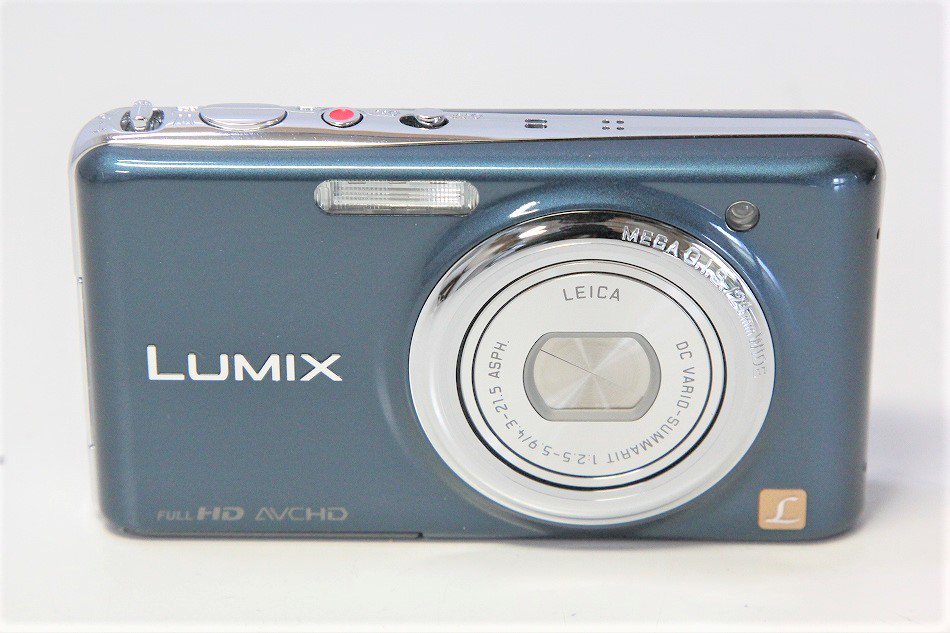 DMC-FX77-A｜Panasonic デジタルカメラ LUMIX FX77 スエードブルー 