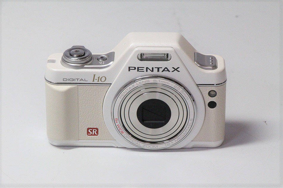 OPTIOI10｜PENTAX デジタルカメラ Optio I-10 パールホワイト OPTIOI 