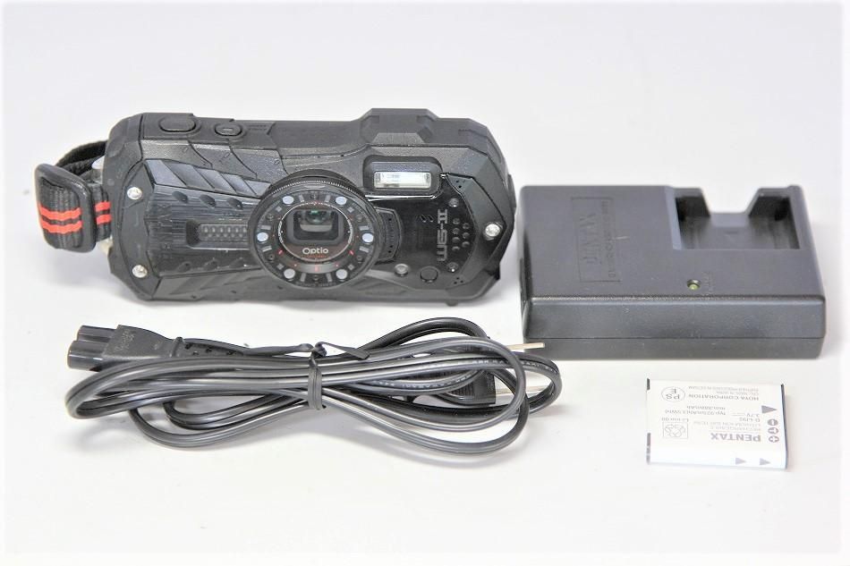 OPTIO-WG-2BK｜Optio WG-2 ブラック｜中古品｜PENTAX 防水デジタル