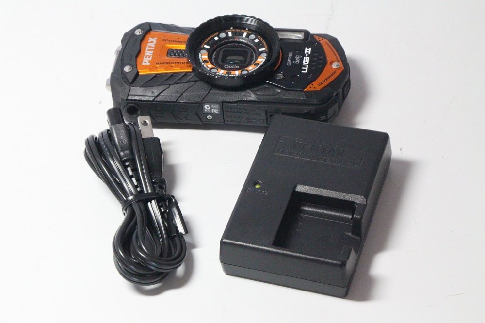 公式通販にて購入 PENTAX 防水デジタルカメラ Optio WG-1 GPS