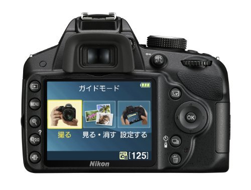D3200BK｜Nikon デジタル一眼レフカメラ D3200 ボディー ブラック