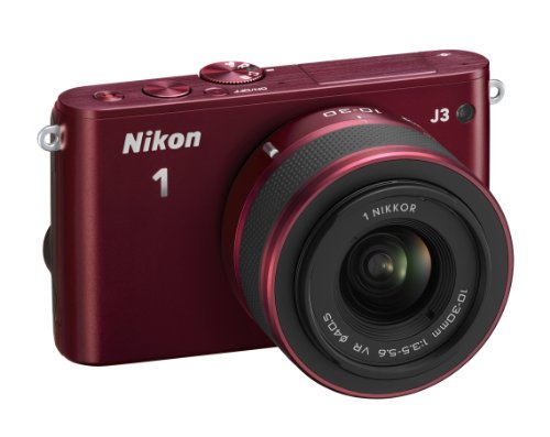 Nikon 1 J3LK(RD)｜Nikon ミラーレス一眼 Nikon 1 J3 標準ズームレンズ