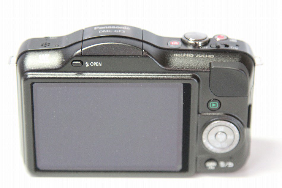 DMC-GF3-K｜Panasonic ミラーレス一眼カメラ LUMIX GF3 ボディ エスプリブラック ｜中古品｜修理販売｜サンクス電機