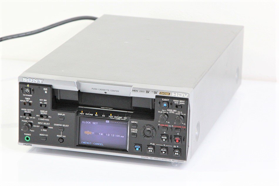 SONY ソニー HDV 業務用テープレコーダー HVR-M25J - オーディオ機器