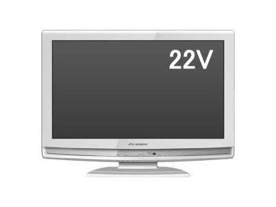 Lvw 223 W Dxアンテナ 22v型地上 Bs Csデジタルハイビジョン液晶テレビ 白 中古品 修理販売 サンクス電機