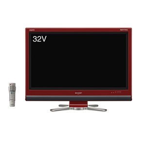 LC-32D30-R｜シャープ 32V型 ハイビジョン 液晶テレビ レッド AQUOS