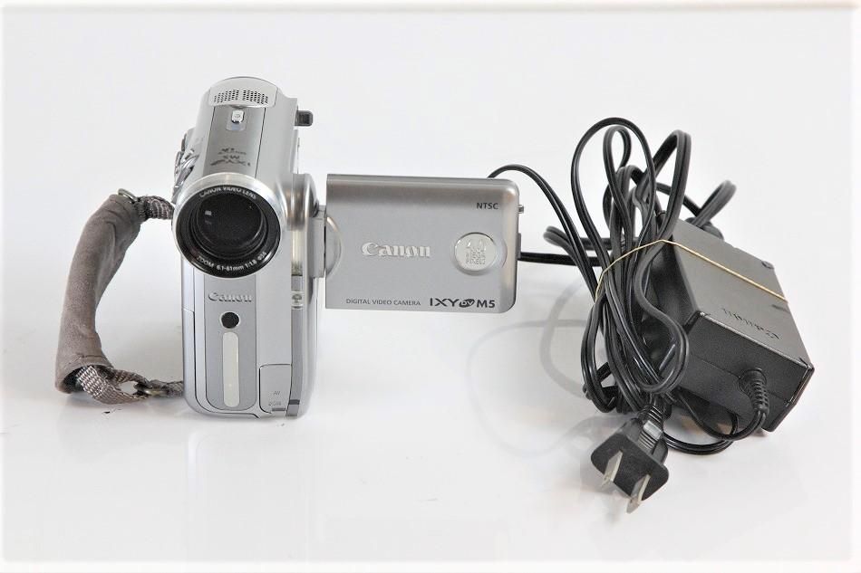 DM-IXYDVM5S｜Canon IXY DVM5(ソードシルバー) 429万画素 10倍ズーム 