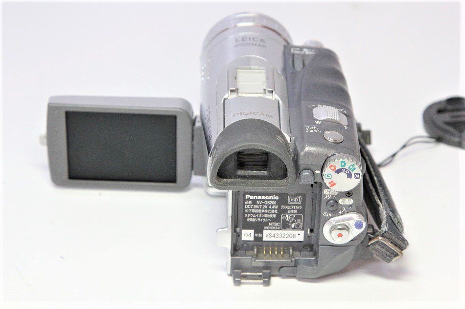 NV-GS200K-S｜Panasonic デジタルビデオカメラ シルバー｜中古品｜修理販売｜サンクス電機