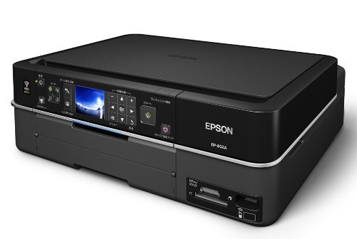 EP-802A｜EPSON Colorio インクジェット複合機 有線・無線LAN標準搭載 2.5型カラー液晶 前面二段給紙 6色染料インク