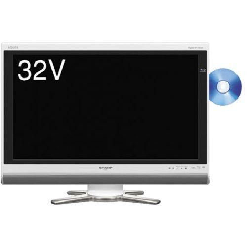 録画ブルーレイレコーダー、DVD内蔵】32型 シャープ 液晶テレビ アクオス - テレビ